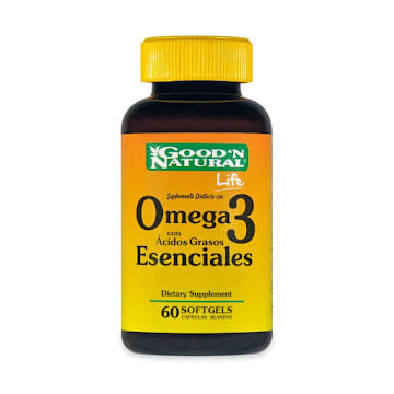 Omega 3 LIFE (fish Oil 500mg) X 60 SOFTGELS-1765932843585