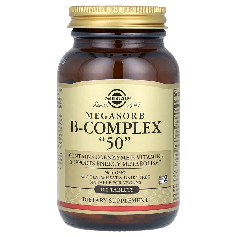 B-complex  Stress Formula 50  X 100 Tabletas-1765936053905