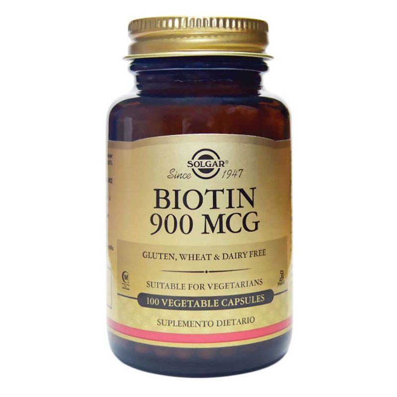 Biotina 900mcg X 100capsula Vegetal-1765936802630