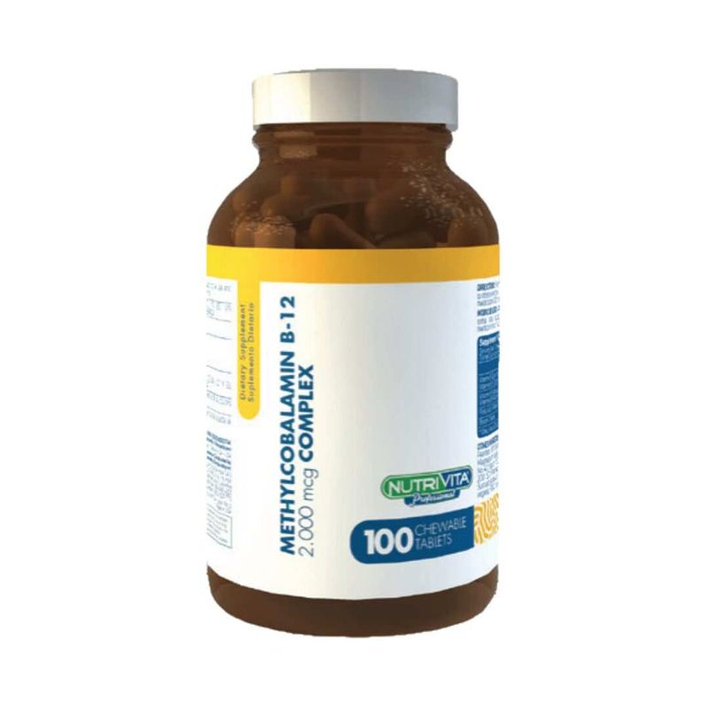 Methylcobalamin B12 X 2000 Mcg X 100 Tabletas-1765985114048
