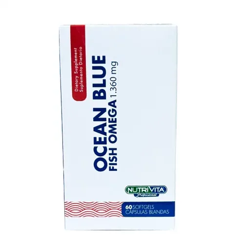 OCEAN BLUE FISH OMEGA  1360 MG X 60 SOFTGELS-1765985655946