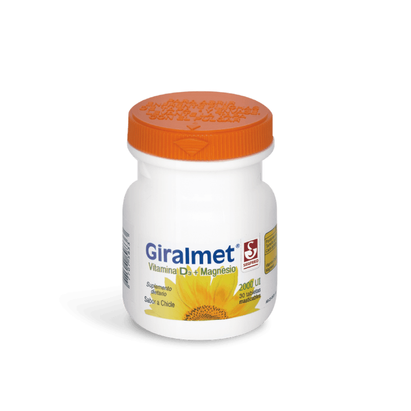 GIRALMET 2000 UI X 30 TABLETAS-1766162875414